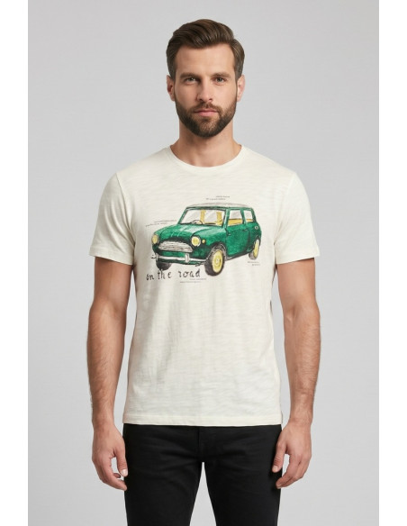 Guy t-shirt in jersey di cotone Cabrio121-sb M49892 [22d708ba]