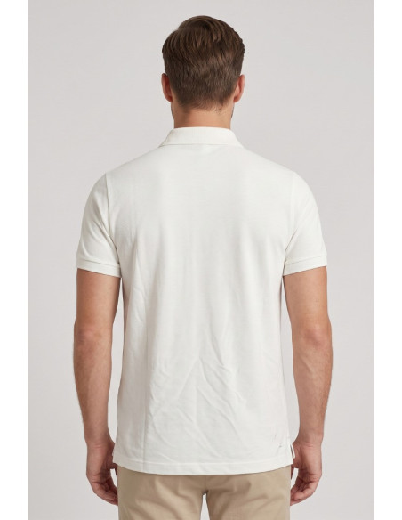 Guy polo in piquet di cotone Cabrio716n-pc M49901 [83fc63ac]