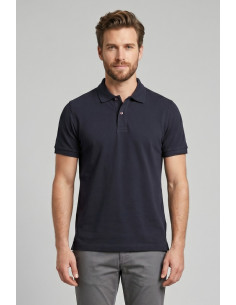 Guy polo in piquet di cotone Cabrio716n-pc M49901 [c1c49aa7]