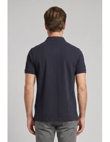 Guy polo in piquet di cotone Cabrio716n-pc M49901 [18e2d9aa]