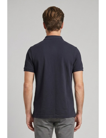 Guy polo in piquet di cotone Cabrio716n-pc M49901 [18e2d9aa]