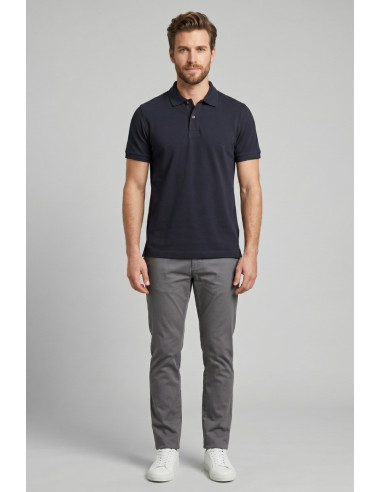 Guy polo in piquet di cotone Cabrio716n-pc M49901 [afff18ae]