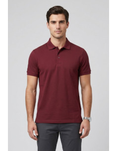 Guy polo in piquet di cotone Cabrio716n-pc M49901 [4831f3a5]