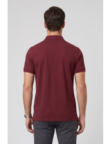 Guy polo in piquet di cotone Cabrio716n-pc M49901 [9117b0a8]