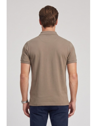 Guy polo in piquet di cotone Cabrio716n-pc M49901 [dafece47]