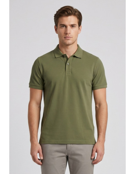 Guy polo in piquet di cotone Cabrio716n-pc M49901 [3bbc4844]