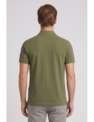 Guy polo in piquet di cotone Cabrio716n-pc M49901 [e29a0b49]