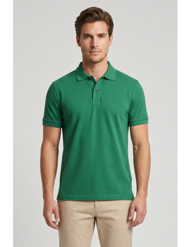 Guy polo in piquet di cotone Cabrio716n-pc M49901 [d86d6623]