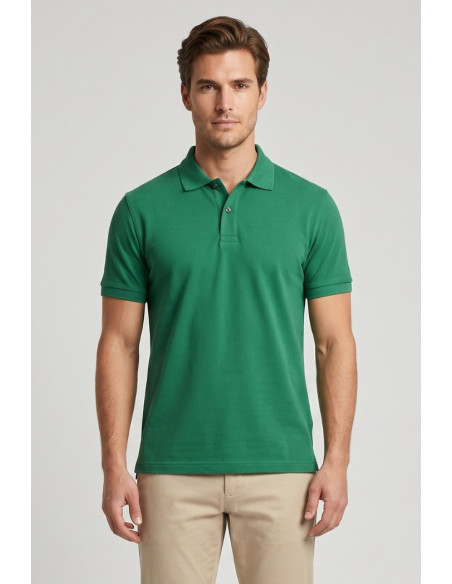 Guy polo in piquet di cotone Cabrio716n-pc M49901 [d86d6623]