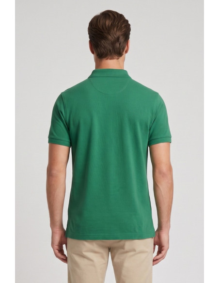 Guy polo in piquet di cotone Cabrio716n-pc M49901 [014b252e]