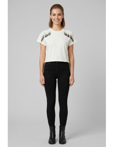 Markup t-shirt in cotone con applicazioni MW1610010 [880d7ce7]