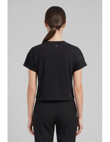 Markup t-shirt in cotone con applicazioni MW1610010 [1412056f]