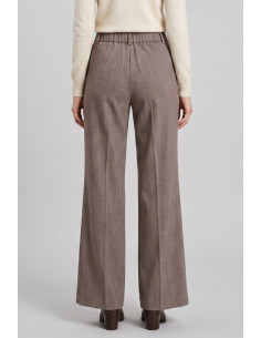 PDK pantalone flare in poliviscosa stretch 056884 [981b3ee7] 2