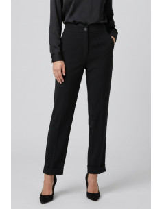 Celye pantalone in viscosa con elastico dietro SS26C0681 [c355e6b8]