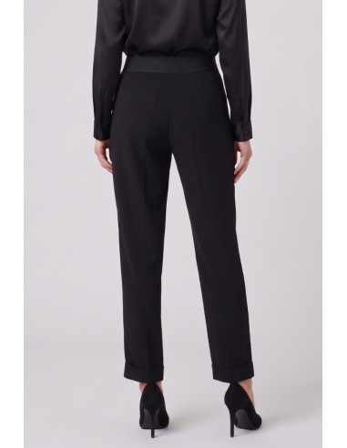 Celye pantalone in viscosa con elastico dietro SS26C0681 [1a73a5b5]