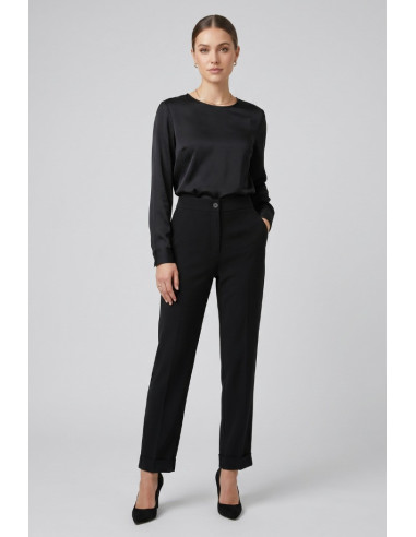 Celye pantalone in viscosa con elastico dietro SS26C0681 [ad6e64b1]