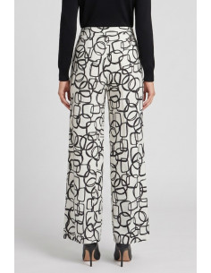 Celye pantalone palazzo a fantasia SS26CE0095 [905a762f] 2