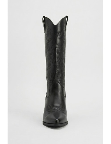 Queen Helena stivale con zip laterale X28-100 [6f8b6a43]