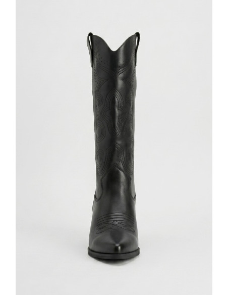 Queen Helena stivale con zip laterale X28-100 [6f8b6a43]