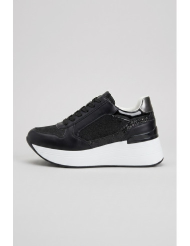 Queen Helena sneaker platform con zip X34-24 [08d21bc4]