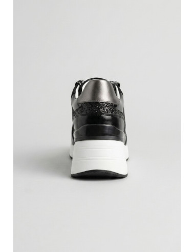 Queen Helena sneaker platform con zip X34-24 [ba9f9dde]