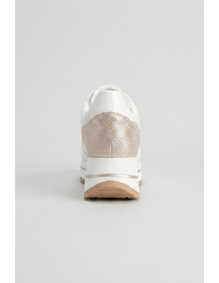 Queen Helena sneaker platform in ecopelle X34-25 [91f30063]