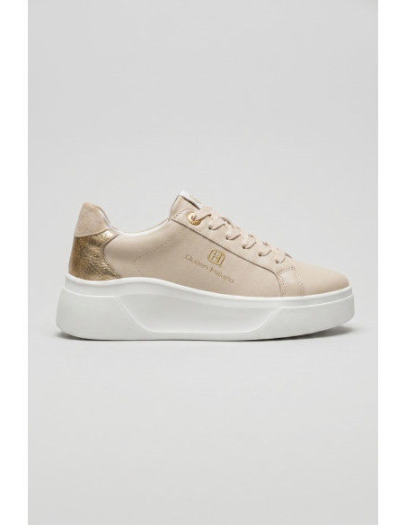 Queen Helena sneaker platform in ecopelle X34-9 [56591a50]