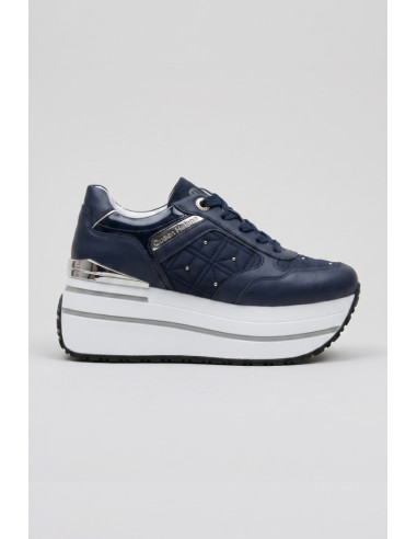 Queen Helena sneaker platform in ecopelle X34-49 [81b3df1e]