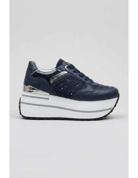 Queen Helena sneaker platform in ecopelle X34-49 [81b3df1e]