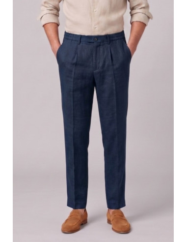 Markup pantalone con laccio in lino MK15109 [845a8a0e]