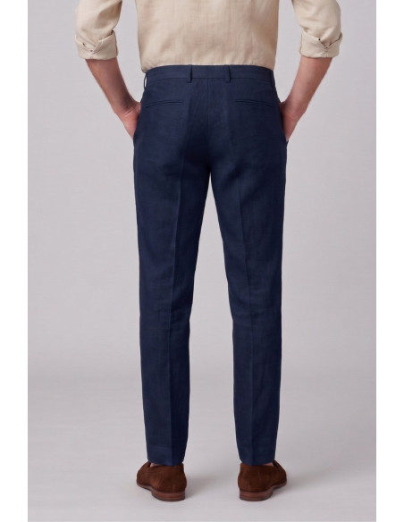 Markup pantalone con laccio in lino MK15109 [5d7cc903]