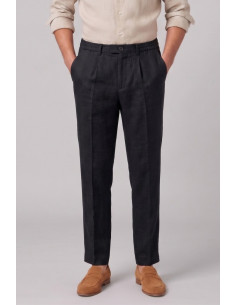 Markup pantalone con laccio in lino MK15109 [34468884]