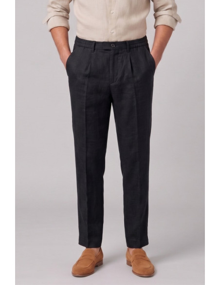 Markup pantalone con laccio in lino MK15109 [34468884]