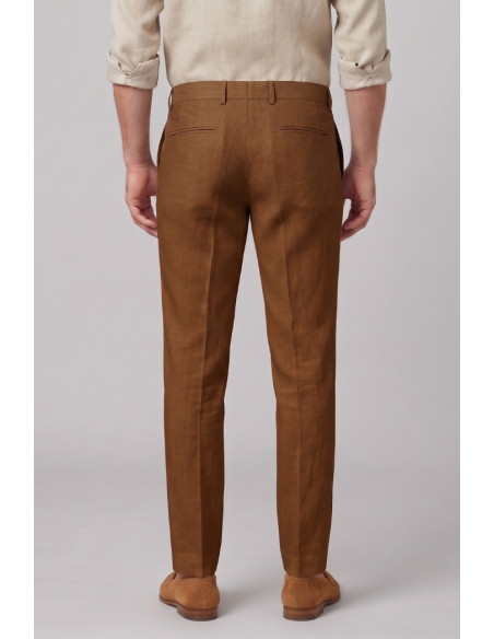 Markup pantalone con laccio in lino MK15109 [3fba4692]