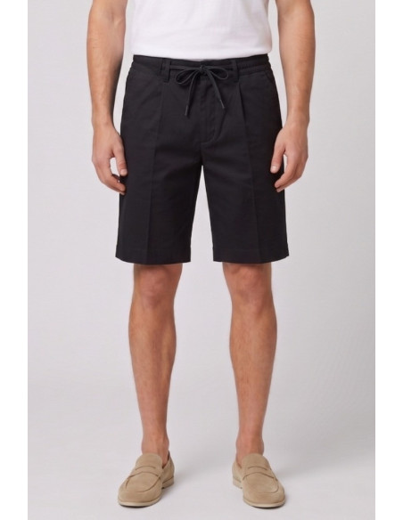 Moro bermuda con laccio in misto cotone MEB277 [7c1df33a]