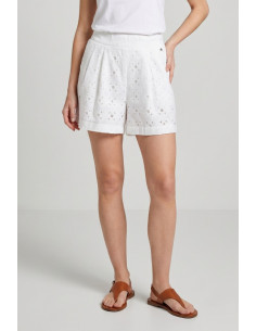 Fresh Flower pantaloncino in pizzo sangallo FD671 [59687d00]