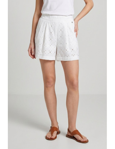 Fresh Flower pantaloncino in pizzo sangallo FD671 [59687d00]