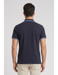 Guy polo in piquet di cotone Cabrio717t-pc M49902 [ac0f17f6] 2