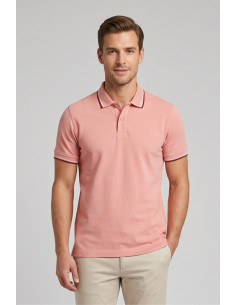 Guy polo in piquet di cotone Cabrio717t-pc M49902 [ef70593a]