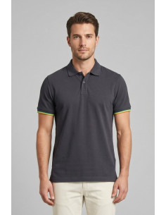 Guy polo in piquet di cotone Cabrio902x-pc M49904 [d4023fed]