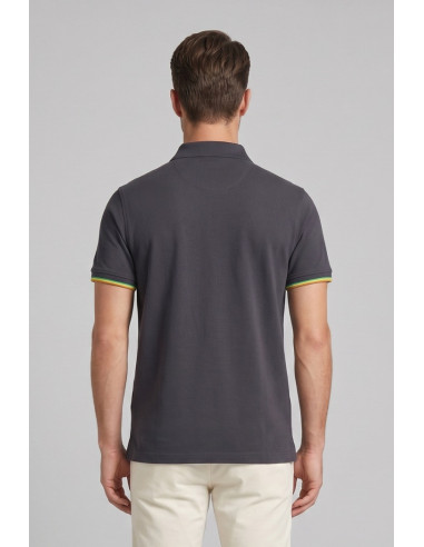 Guy polo in piquet di cotone Cabrio902x-pc M49904 [0d247ce0]