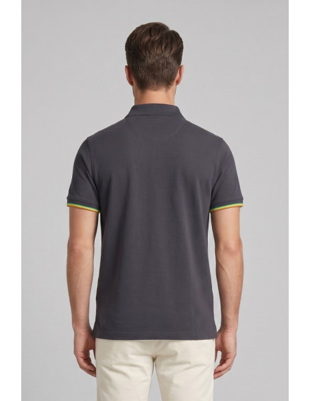 Guy polo in piquet di cotone Cabrio902x-pc M49904 [0d247ce0]
