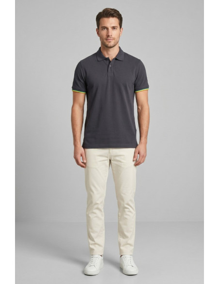 Guy polo in piquet di cotone Cabrio902x-pc M49904 [ba39bde4]