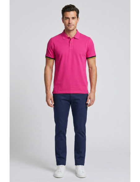 Guy polo in piquet di cotone Cabrio902x-pc M49904 [dea2e261]