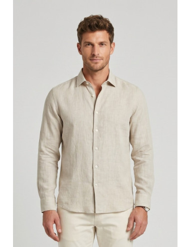 Guy camicia in lino Custom910n-1211 M50088 [30500372]