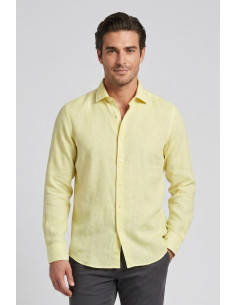 Guy camicia in lino Custom910n-1211 M50088 [a6503cdb]