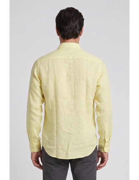 Guy camicia in lino Custom910n-1211 M50088 [7f767fd6]