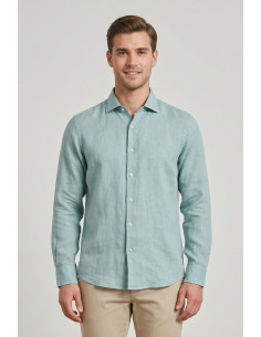Guy camicia in lino Custom910n-1211 M50088 [3fd17258]