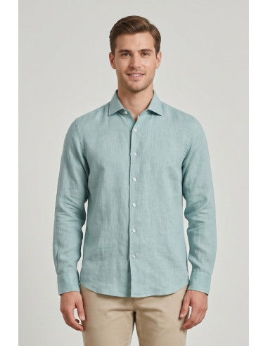 Guy camicia in lino Custom910n-1211 M50088 [3fd17258]