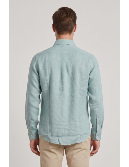 Guy camicia in lino Custom910n-1211 M50088 [e6f73155]